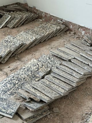 Baldosas de terrazo gratis