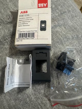 Connettore Telefonico ABB Serie civile Elos