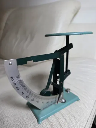 Balanza de precisión France antigua vintage