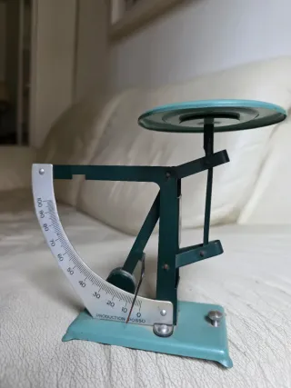 Balanza de precisión France antigua vintage