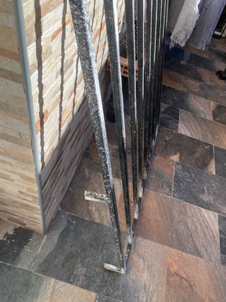 Reja de ventana metálica