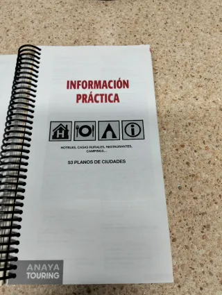 Guía y mapa de carreteras de España y Portugal ...