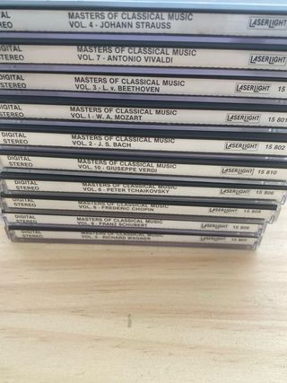 CD di musica classica Laserlight. 10 unità