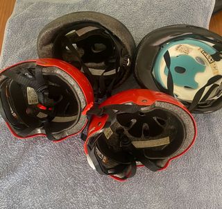 Pack 4 Cascos Skate/Bici/Patines