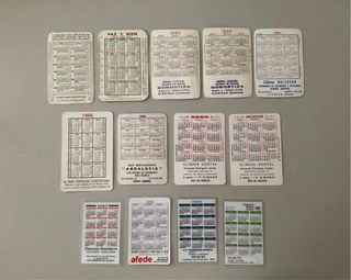 13 Calendarios Religiosos Bolsillo