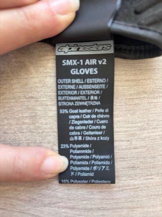 Guantes Alpinestars SMX-1 Air V2 Talla XL