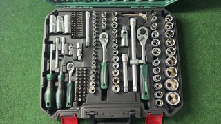 Maletín de herramientas Parkside 216 piezas