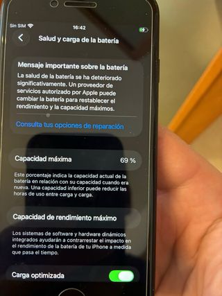 iPhone SE 64GB Negro/Plateado 2 generación