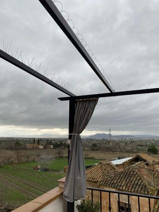 Pérgola de aluminio