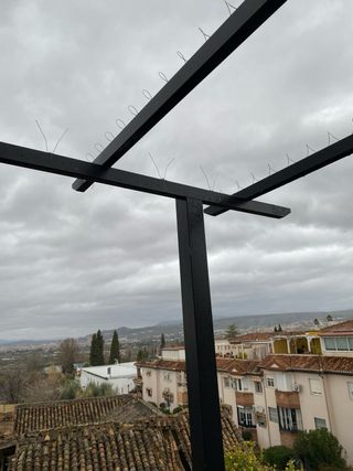 Pérgola de aluminio