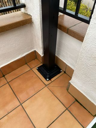 Pérgola de aluminio