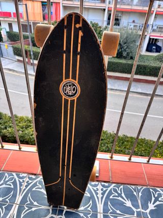 Longboard Oxelo Negro