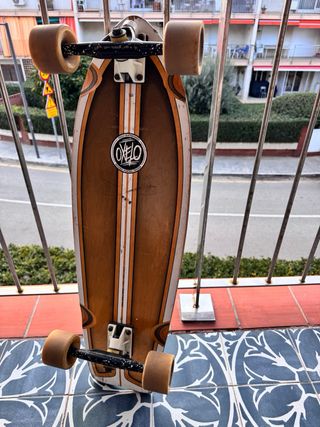 Longboard Oxelo Negro