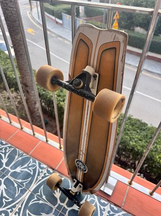 Longboard Oxelo Negro
