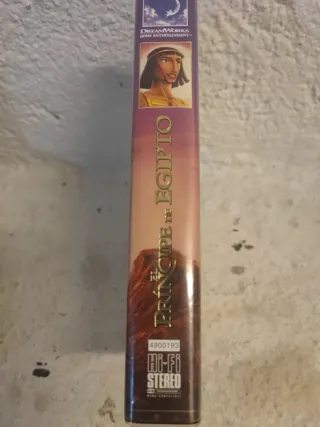 El Príncipe de Egipto VHS