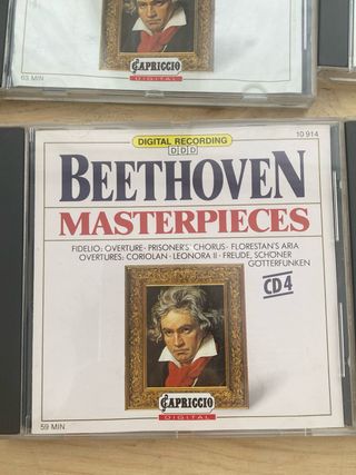 Beethoven Masterpieces - 5 CDs