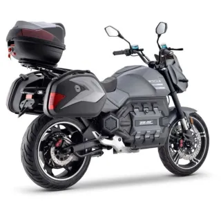 Moto Eléctrica Gris Naked/Touring