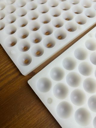 Molde profesional esfera 2.5cm silicona