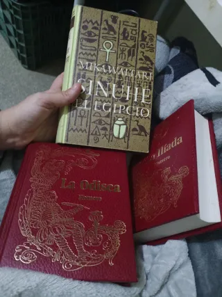 Iliada, Odisea y El Sinuhe el egipcio