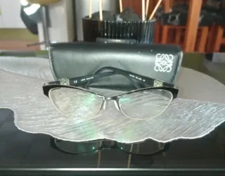 Gafas Loewe Negras y plateado