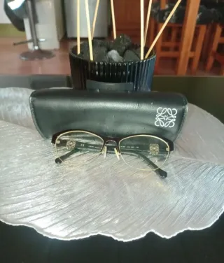 Gafas Loewe Negras y plateado