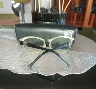 Gafas Loewe Negras y plateado