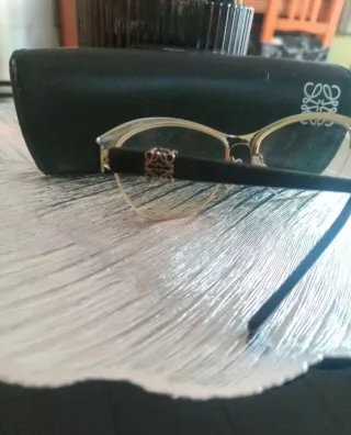 Gafas Loewe Negras y plateado