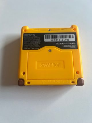 Carcasa Game Boy Advance SP pokemon picachu