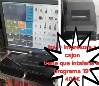 TPV + Impresora + Cajón