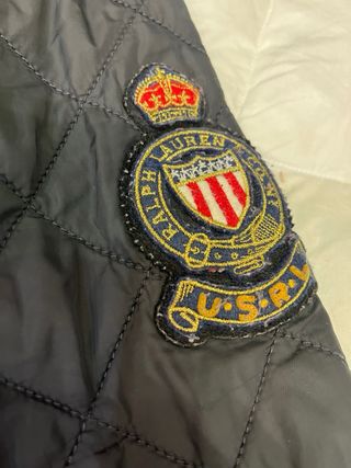 Chaqueta Acolchada Ralph Lauren Negra Talla L