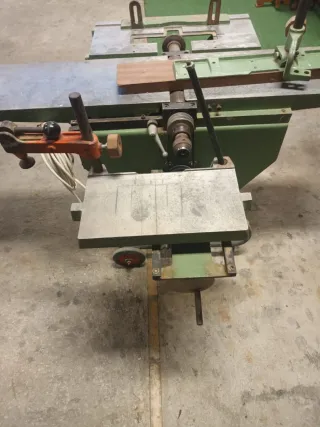 Espigadora con mortajadora integrada