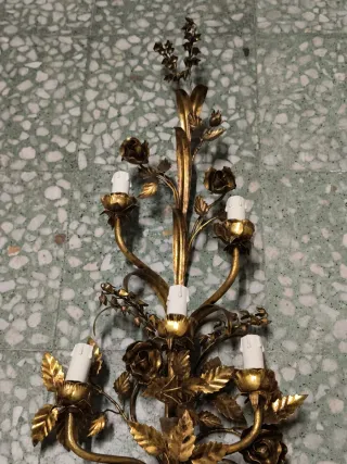 Grandes apliques italianos vintage