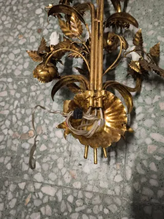 Grandes apliques italianos vintage