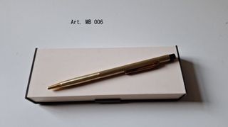 Pelikan penna a sfera acciaio dorato