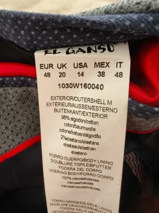 Americana Gris. Talla 48.