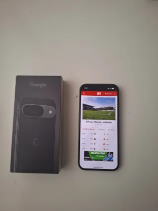 Google Pixel 9 256GB Negro/Verde + Cargador