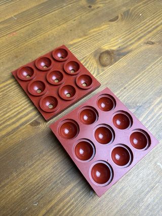 Molde profesional Silicona Esferas 2.5cm Termo