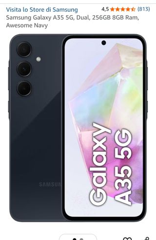 Samsung A35 5G 256GB Nero