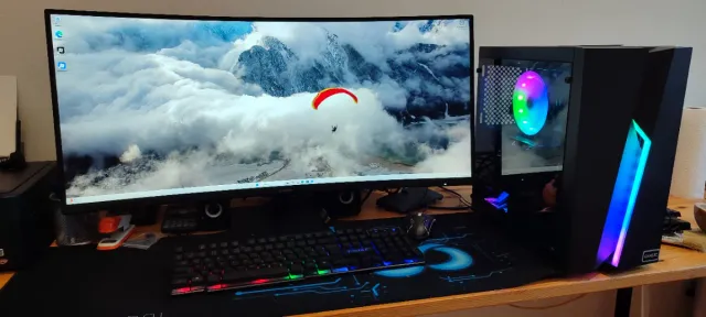 PC Gamer Completo. Pantalla+ torre+ teclado+ raton