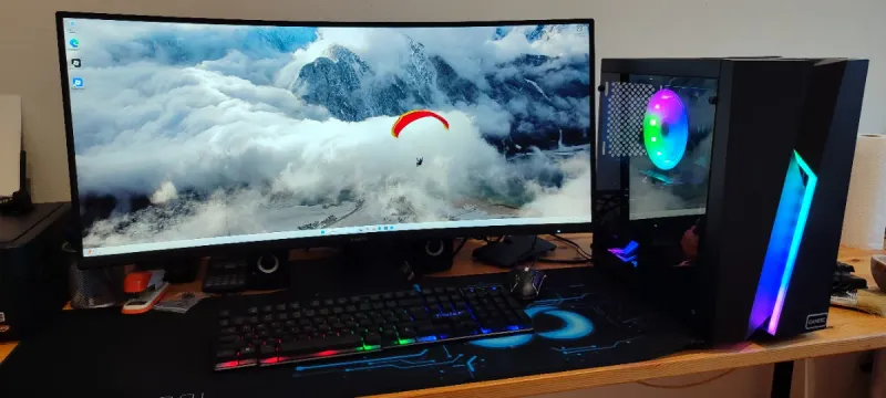 PC Gamer Completo. Pantalla+ torre+ teclado+ raton