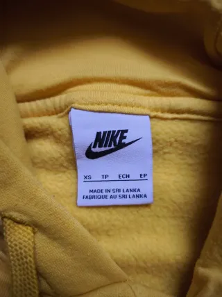 Sudadera Nike Amarilla Talla XS