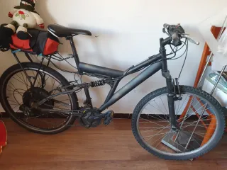 Bicicleta Eléctrica Negra
