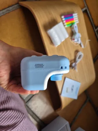 Cámara de fotos infantil con impresora