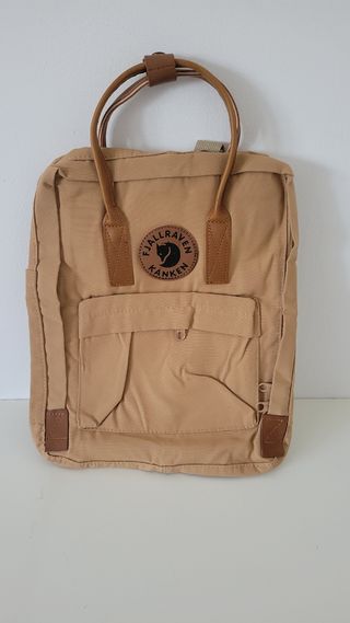 Mochila Fjallraven no 2 marrón beige