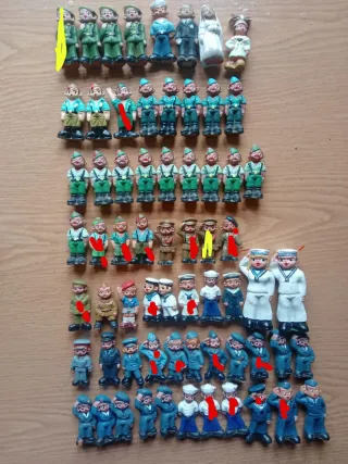 19 Figuras Alborox terracota militares