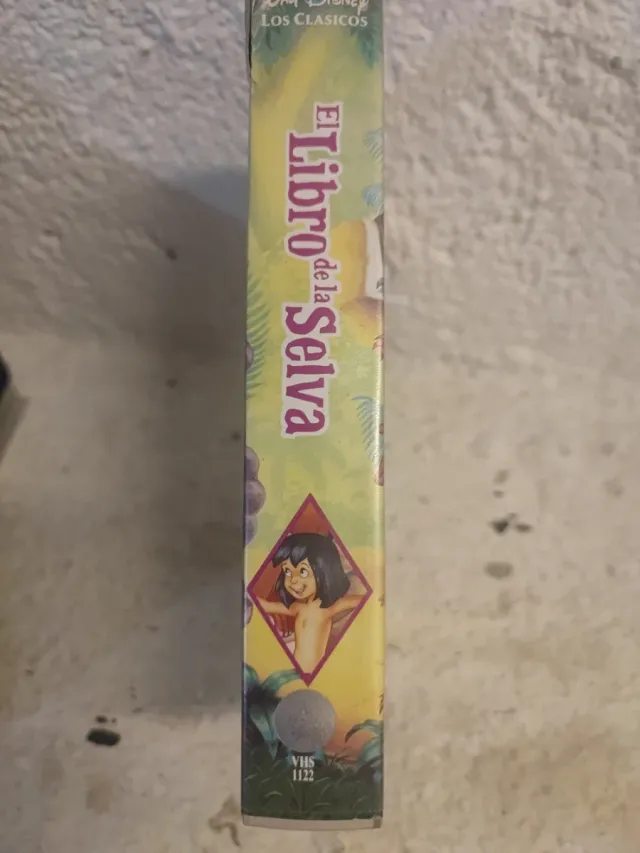 El Libro de la Selva VHS Disney Clásicos