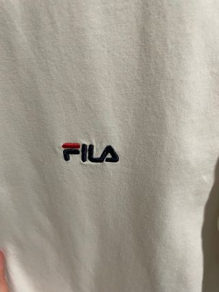 Camiseta Fila Blanca