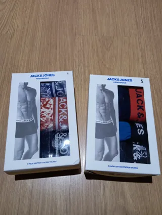 Pack 6 Calzoncillos Jack & Jones Talla S