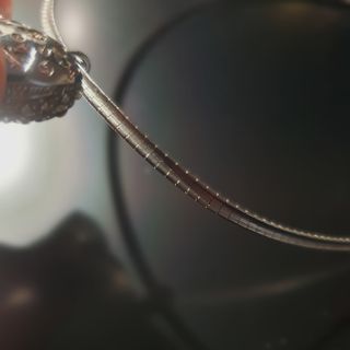 Colgante Corazón Rojo con Circonitas