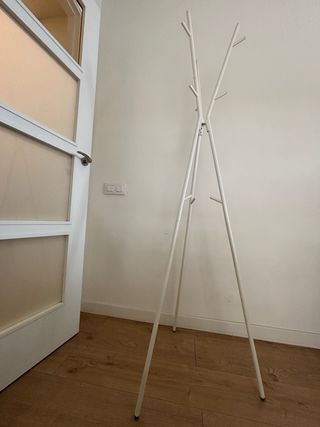 Perchero IKEA EKRAR blanco 169cm